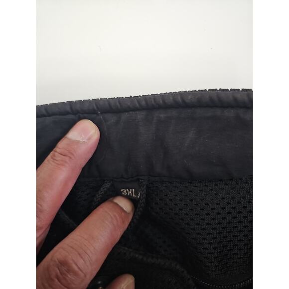 Xelement Black Mesh Liner Armored Padded Motorcycle Jacket 3XL - Picture 7 of 9